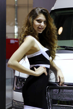 充满野性的洋车模