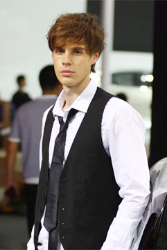 广州车展超帅气男模