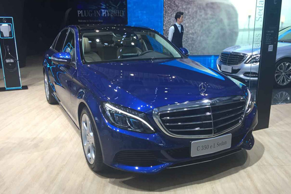 2015广州车展：奔驰C 350eL