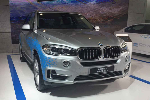 2015广州车展：宝马X5插电式