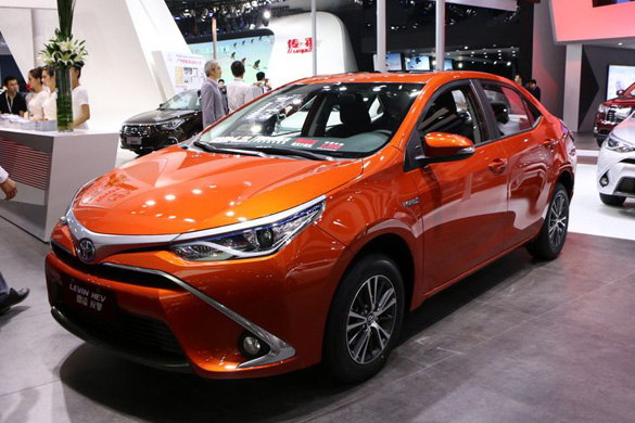 2015广州车展:雷凌双擎