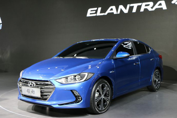 2015广州车展:北京现代领动