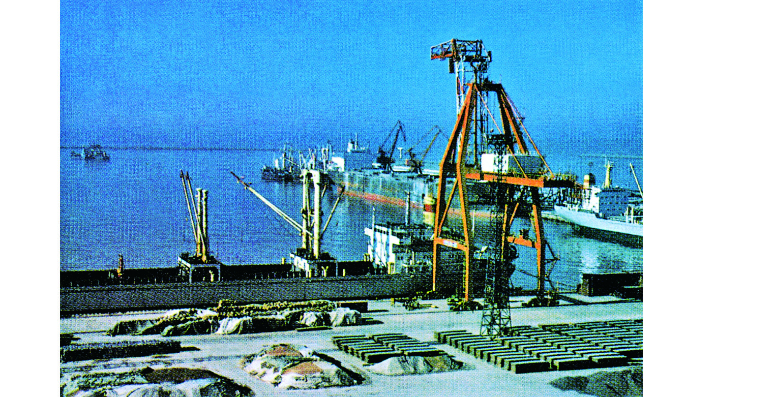20世紀80年代的鲅魚圈港