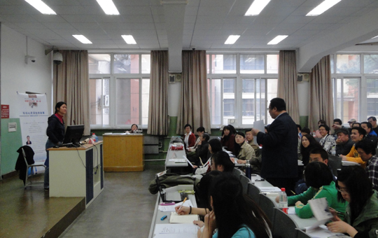 &ldquo;创意写作之旅&rdquo;讲堂中学员与李华老师互动