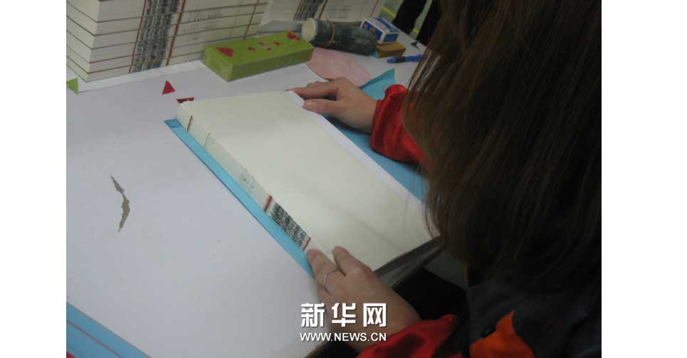 线装书制作&mdash;&mdash;包面