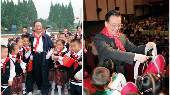 温家宝同志始终心系教育，关心教育