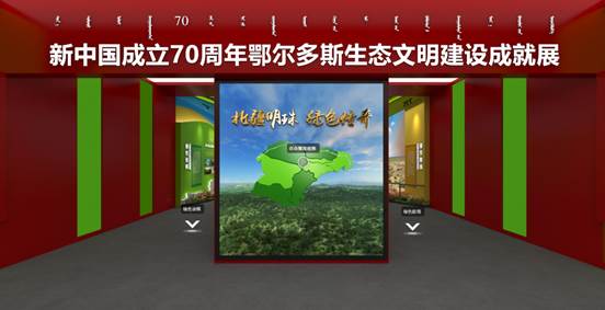 新中国成立70周年鄂尔多斯生态文明建设成就展