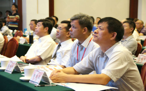 与会嘉宾认真听会