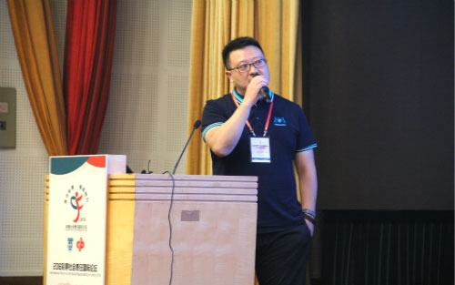 中彩汇CEO李晓华发言