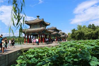 雨後避暑山莊美如畫