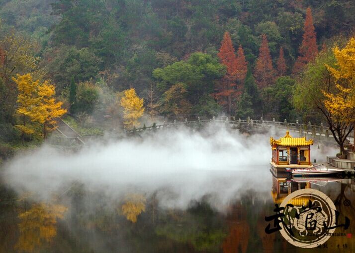 风景优美的秋季 灵动武当最令人销魂