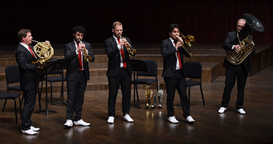 "雪国号角"加拿大铜管五重奏震撼深圳