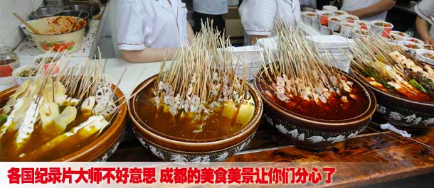 各国纪录片大师 不好意思 成都的美食美景让你们分心了