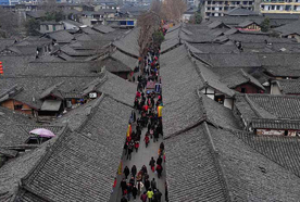 阆中古城年味浓