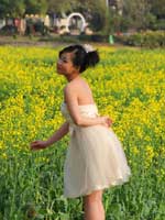 最美油菜花 等你在桥头