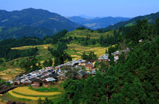 贵州从江县丙妹镇岜沙村