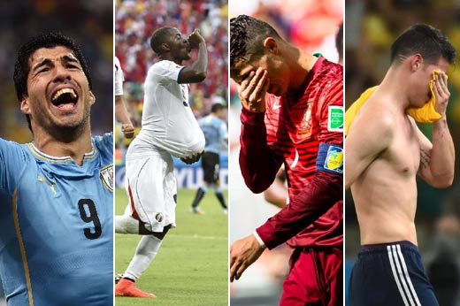 铁汉柔情谁可挡？&mdash;&mdash;世界杯之感人时刻