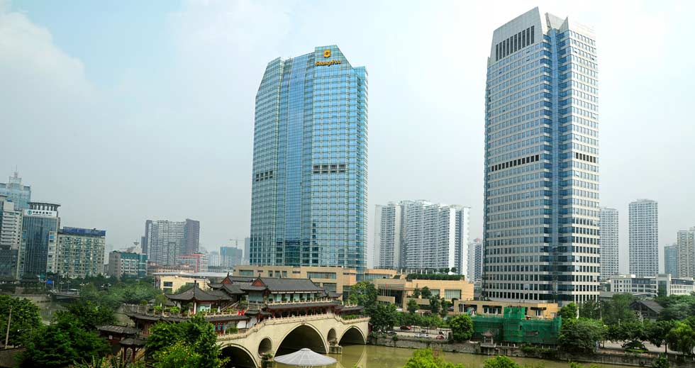 安顺廊桥与香格里拉酒店美景