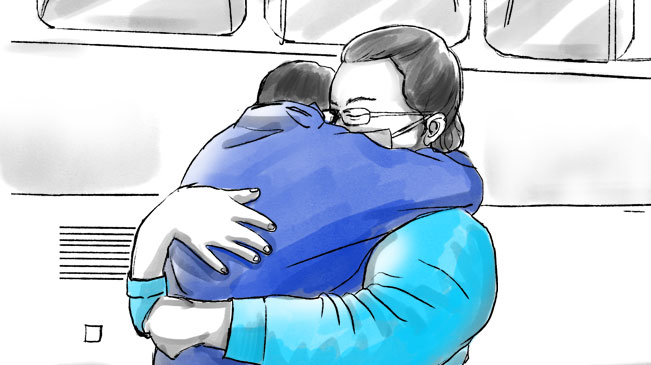 &ldquo;熊&rdquo;抱