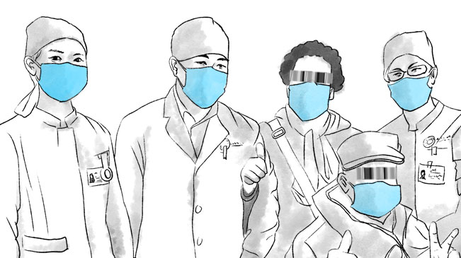 为一线战士守小家