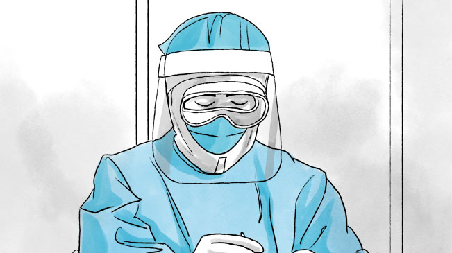 与死神&ldquo;打交道&rdquo;