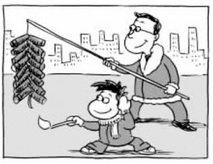 春节若遇雾霾，烟花怎么放？