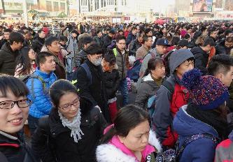 春運客流快速增長 節前出行高峰到來