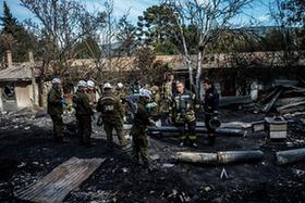 智利一养老院失火造成10人遇难