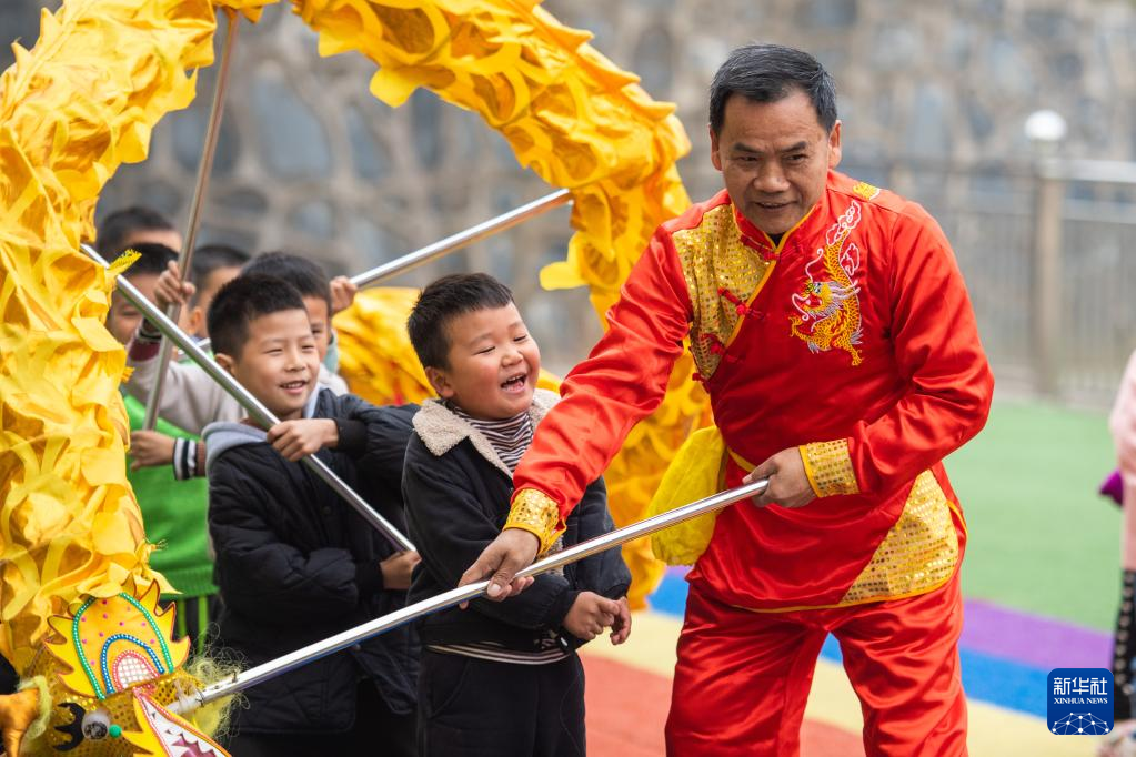 非遗文化走进乡村幼儿园