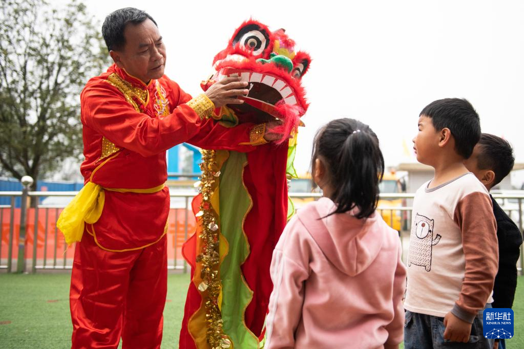 非遗文化走进乡村幼儿园