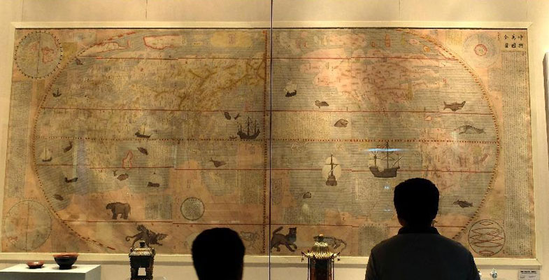 《启航——海上丝绸之路特展》在山东省博物馆拉开帷幕