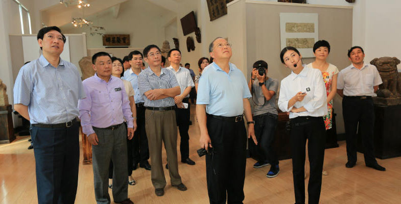 国家文物局局长励小捷赴安徽源泉调研