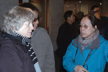 陈同滨陪同国际专家验收丝路项目