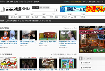 日本NICONICO网站首页