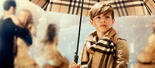 罗密欧&middot;贝克汉姆圣诞广告摄影