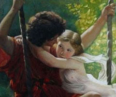 西方经典油画里的情人节