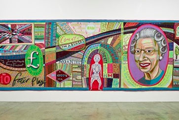 Grayson Perry的8米长挂毯作品