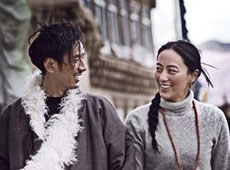 80后藏族新人结婚照走红