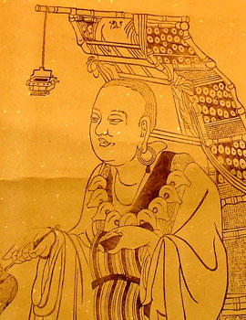 木版水印《唐玄奘西行图》