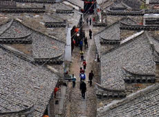 大别山有条明清老街