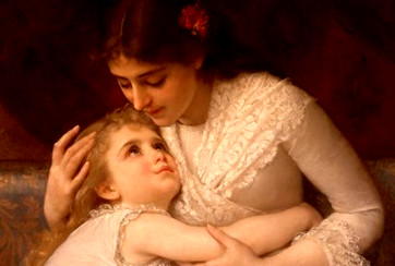 母亲是孩子永远温暖的港湾