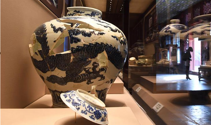 故宫与景德镇合办&ldquo;御窑瓷器&rdquo;展
