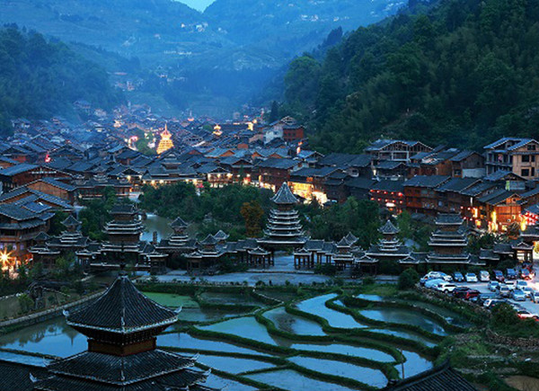 侗寨鼓楼冠古今