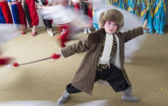 江苏海安：京剧走进乡村小学