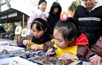 版画传情迎新春