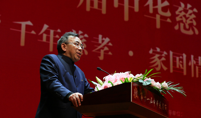 中國倫理協會會長、清華人文學院院長 萬俊人致辭
