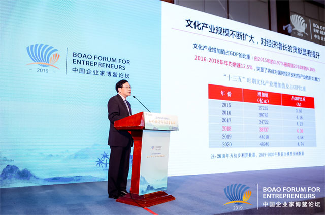 祁述裕出席并发表主题演讲