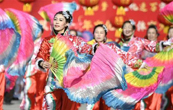 欢庆社火迎新春