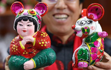 &ldquo;萌萌&rdquo;鼠迎新春