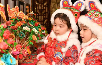 关中花馍添年味